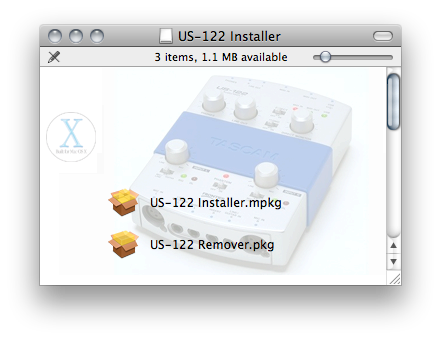 tascam us-122 driver for mac